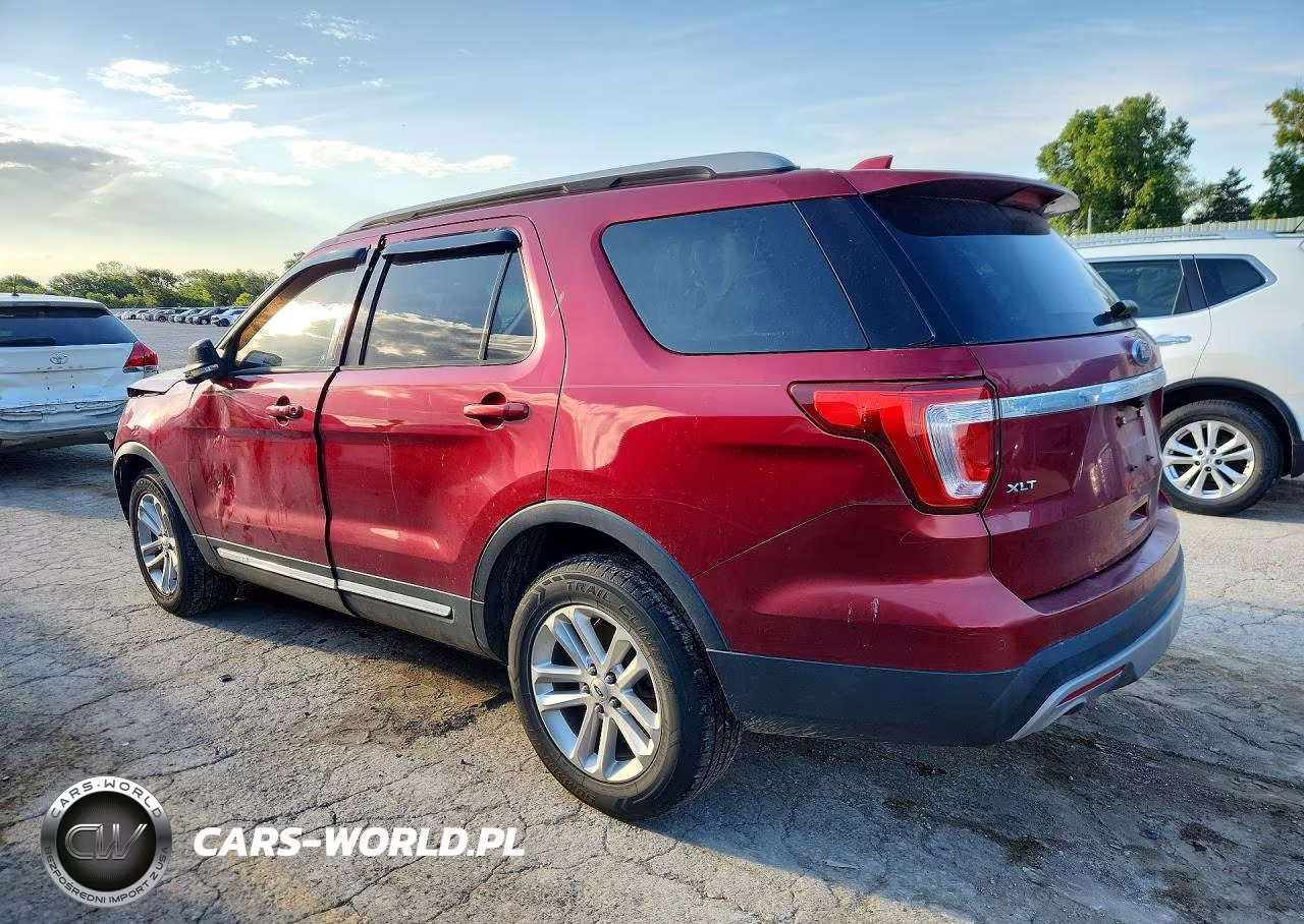 2017 Ford Explorer Xlt VIN:1FM5K7D85HGD16730 - 2