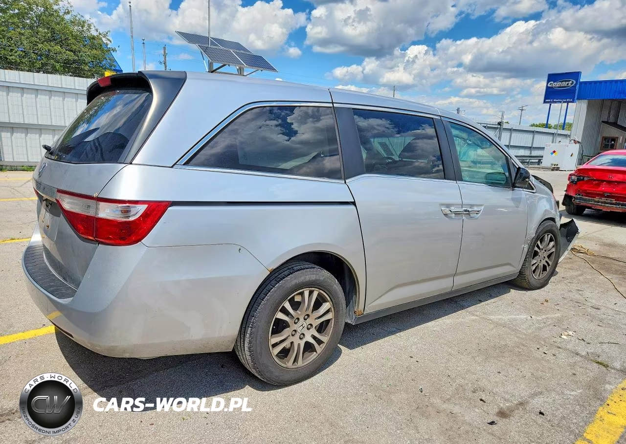 2011 Honda Odyssey Ex VIN:5FNRL5H47BB095678 - 3