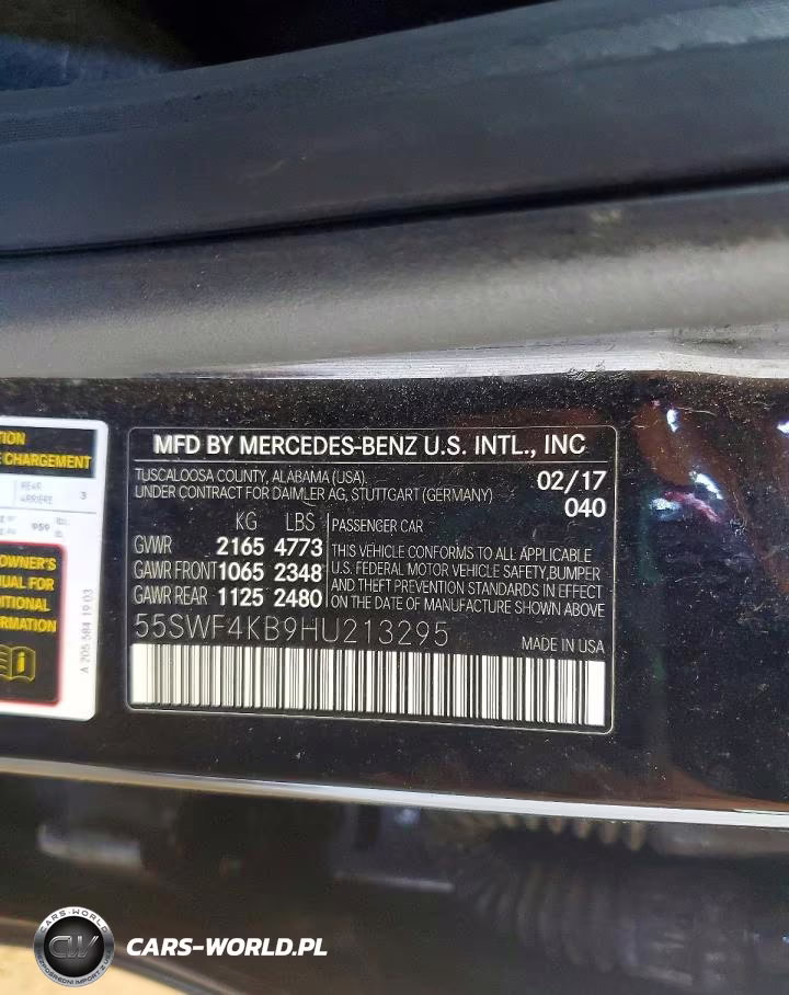 2017 Mercedes-Benz C 300 4Matic VIN:55SWF4KB9HU213295 - 13