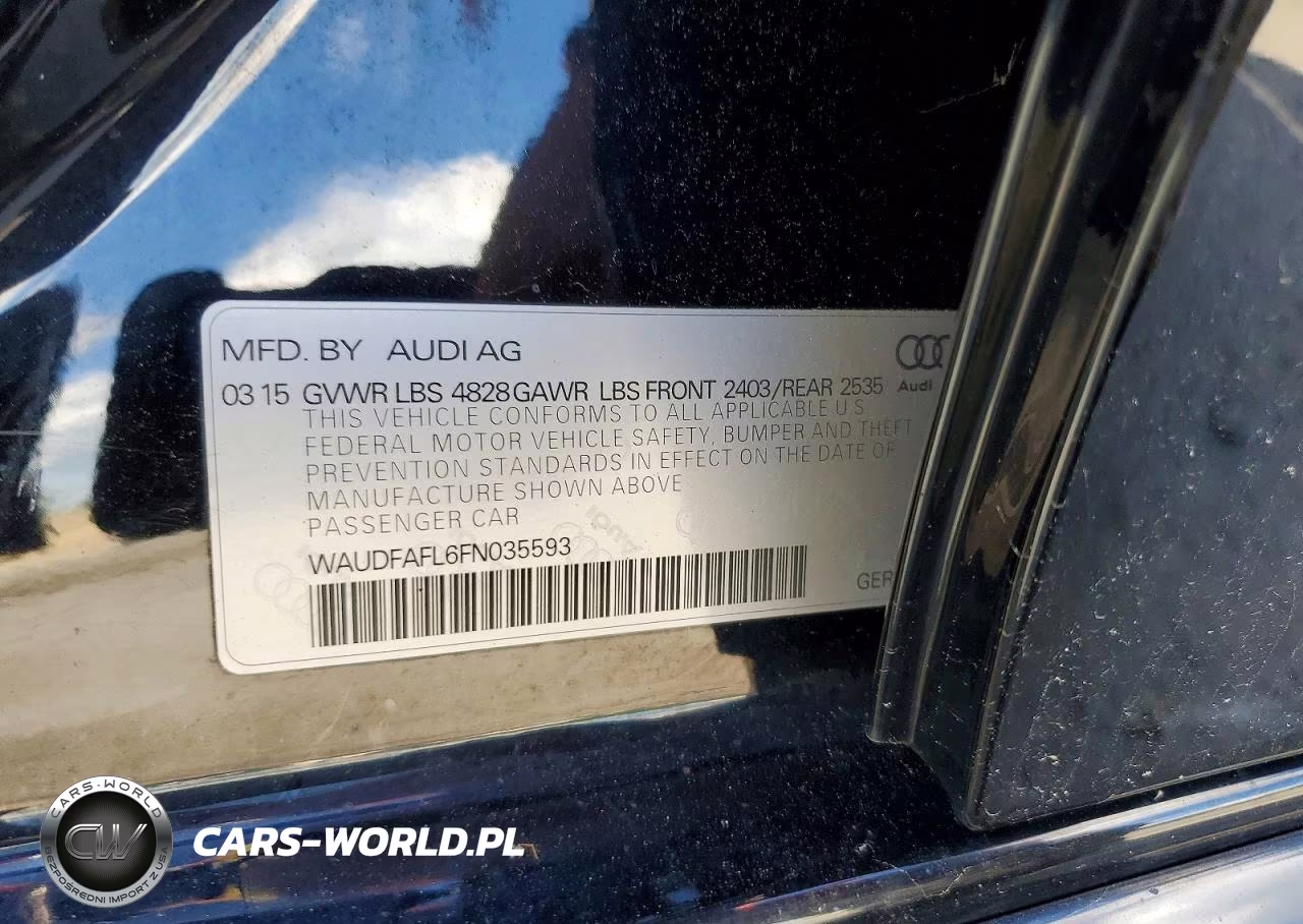 2015 Audi A4 Premium VIN:WAUDFAFL6FN035593 - 12