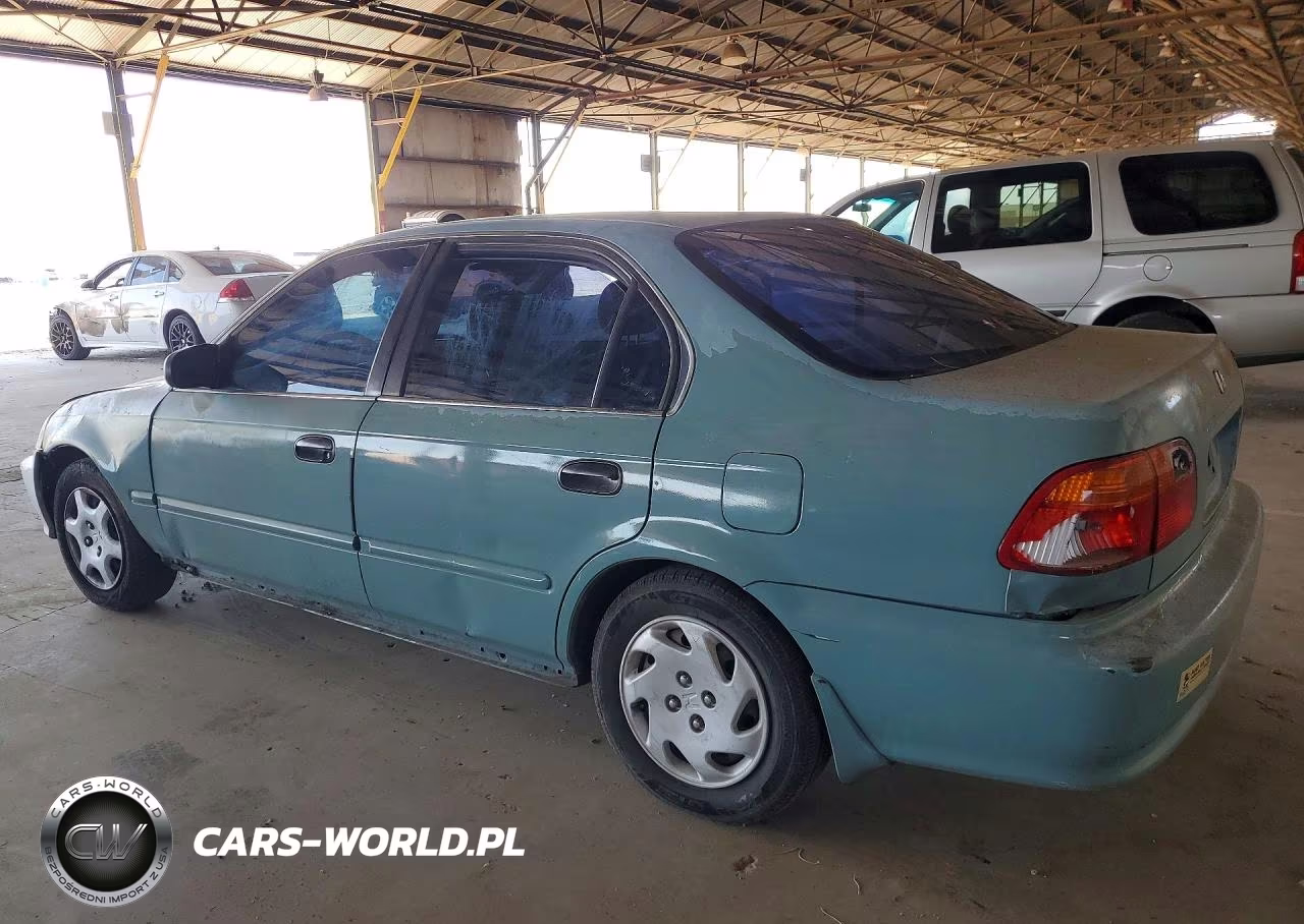 1999 Honda Civic Lx VIN:2HGEJ6676XH546447 - 2