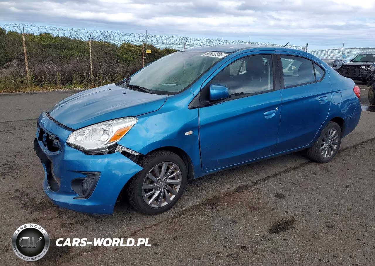 2018 Mitsubishi Mirage G4 Es VIN:ML32F3FJ4JHF16492 - 1