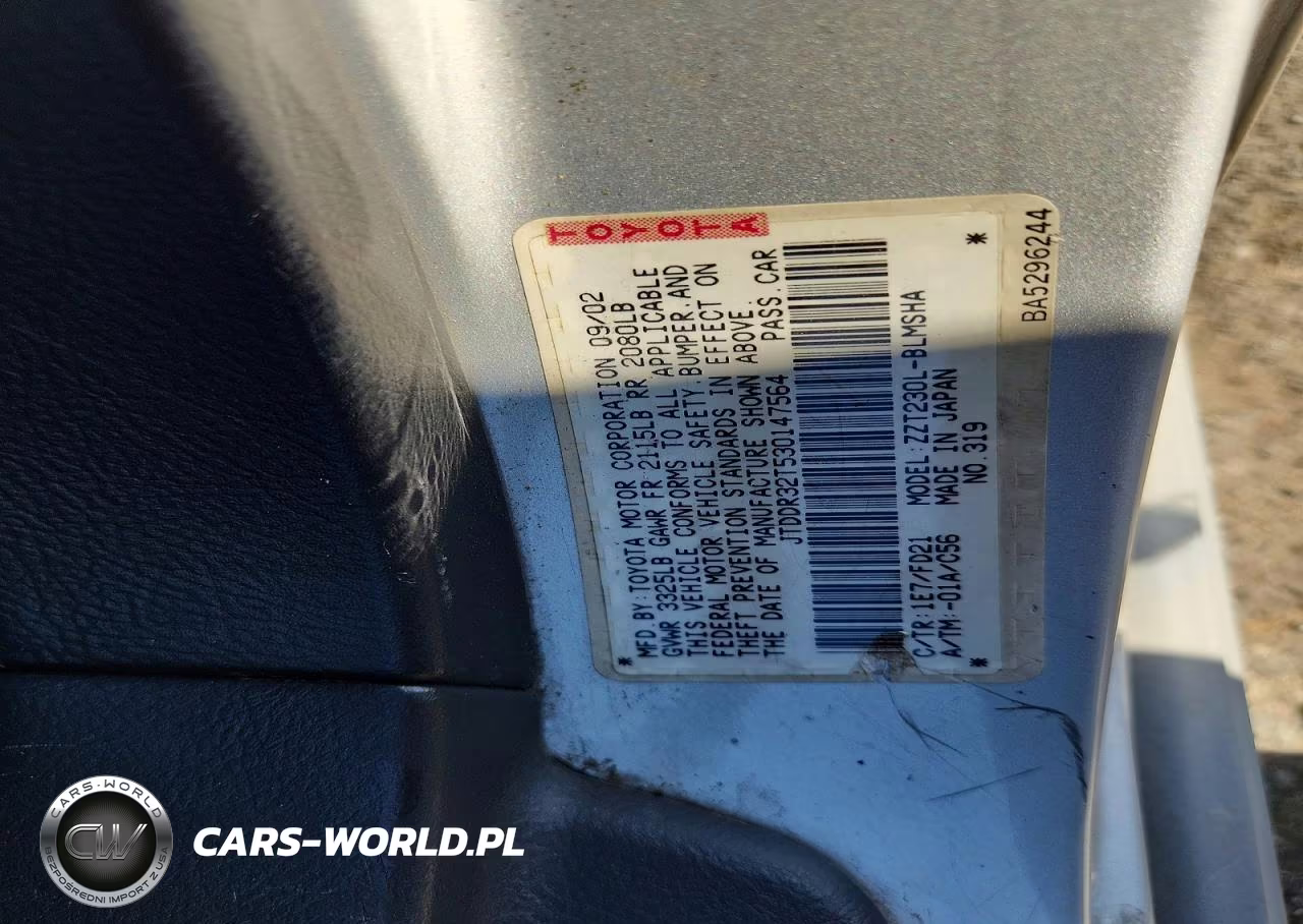 2003 Toyota Celica Gt VIN:JTDDR32T530147564 - 12