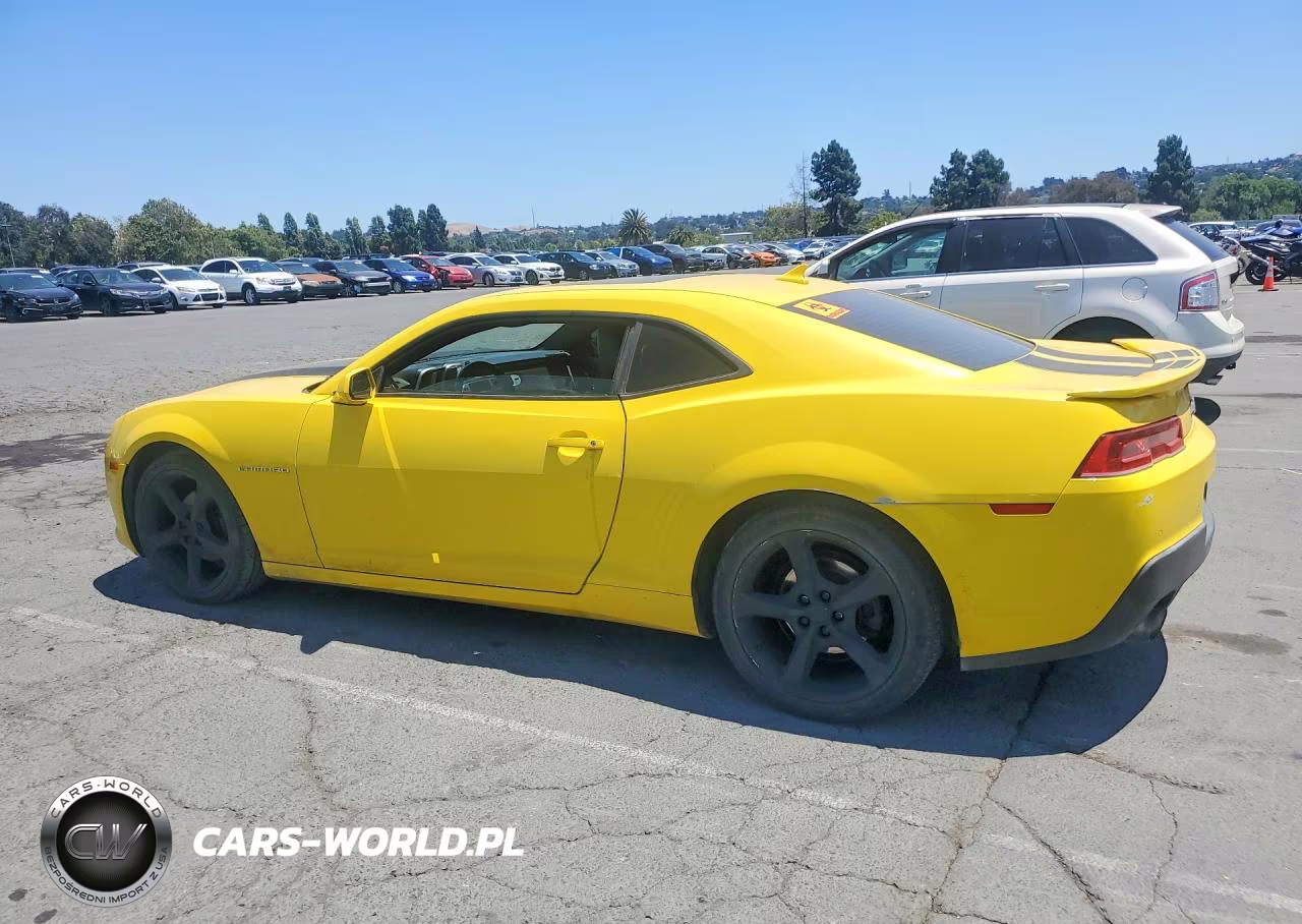 2015 Chevrolet Camaro Lt VIN:2G1FF1E30F9294511 - 2