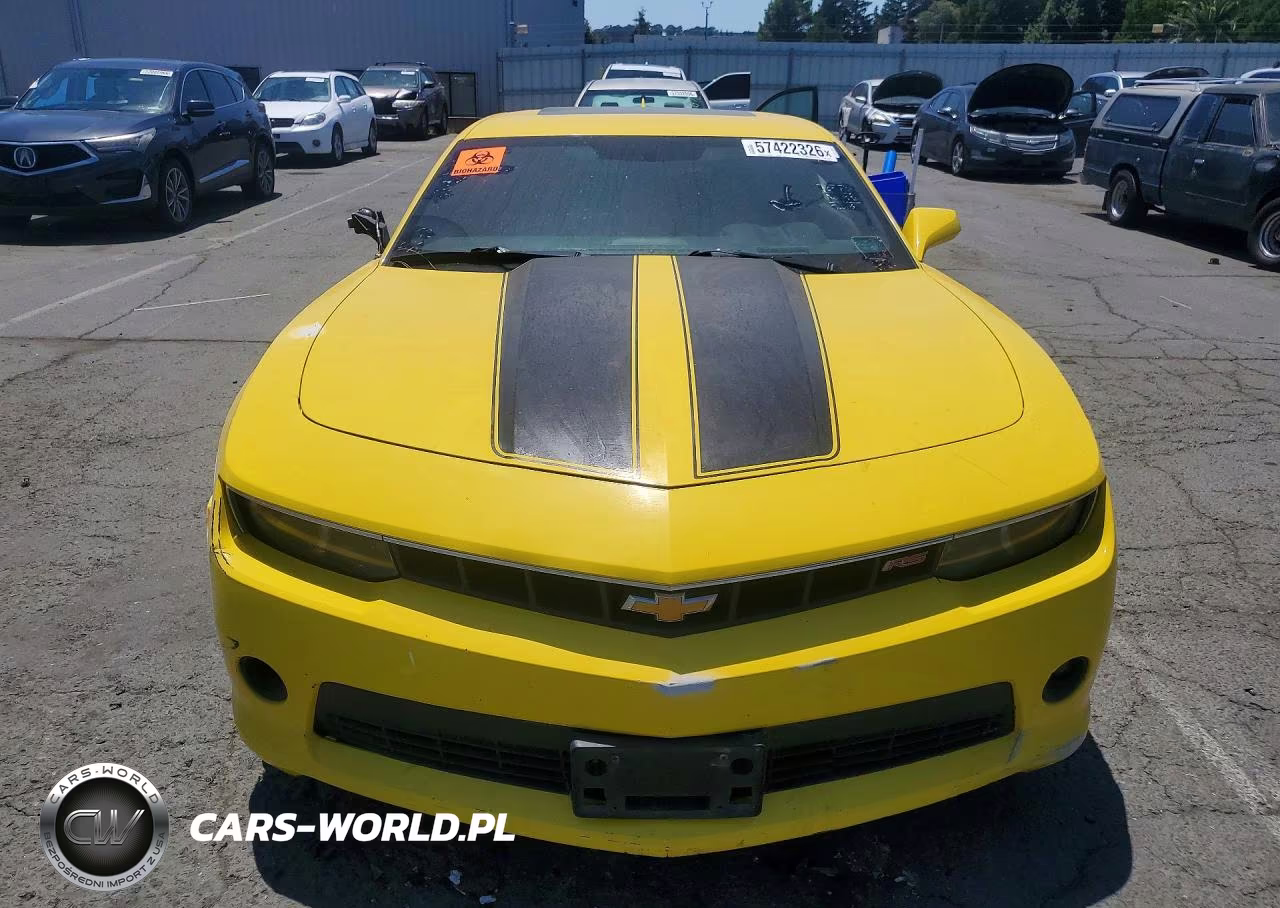 2015 Chevrolet Camaro Lt VIN:2G1FF1E30F9294511 - 5