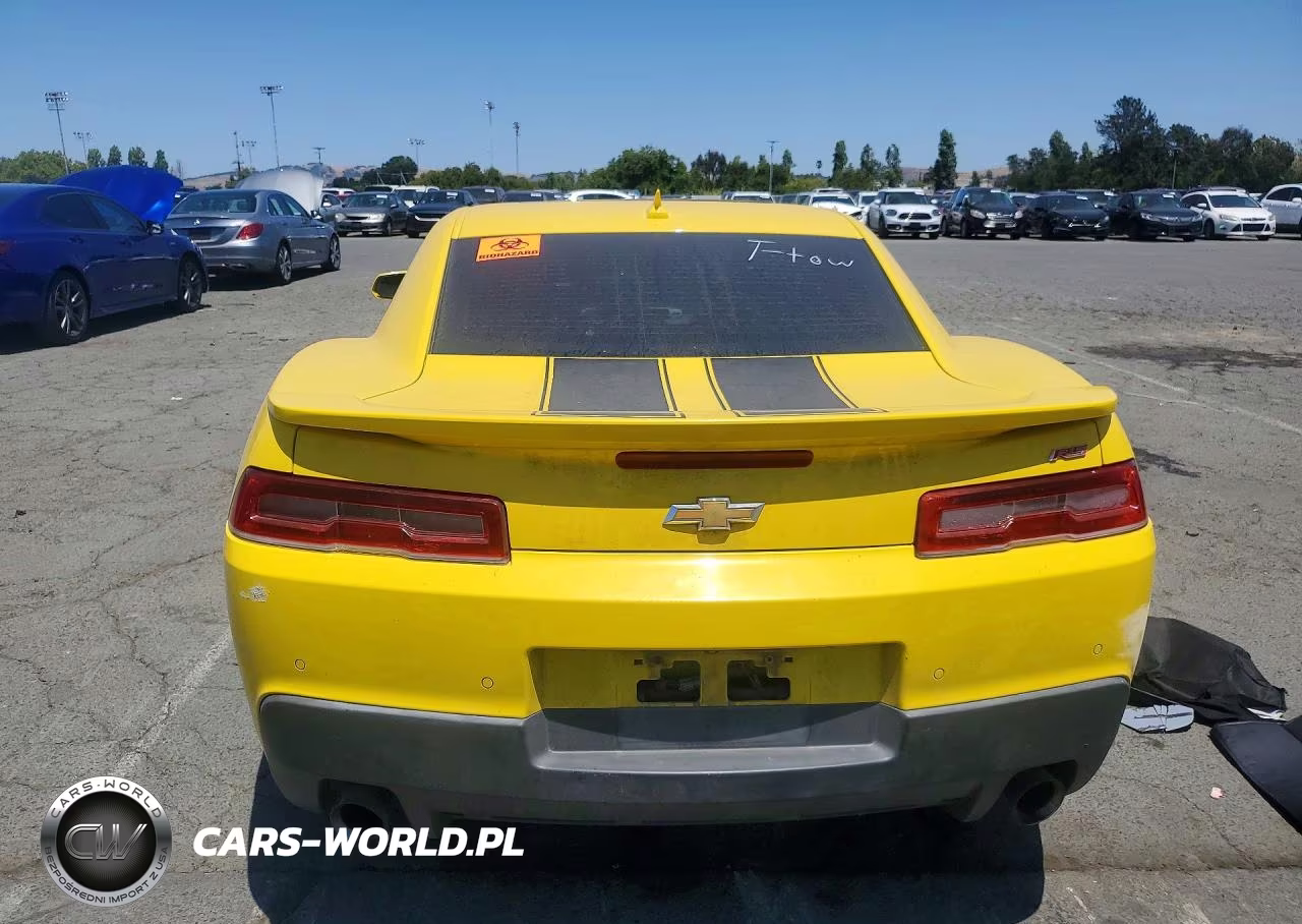 2015 Chevrolet Camaro Lt VIN:2G1FF1E30F9294511 - 6