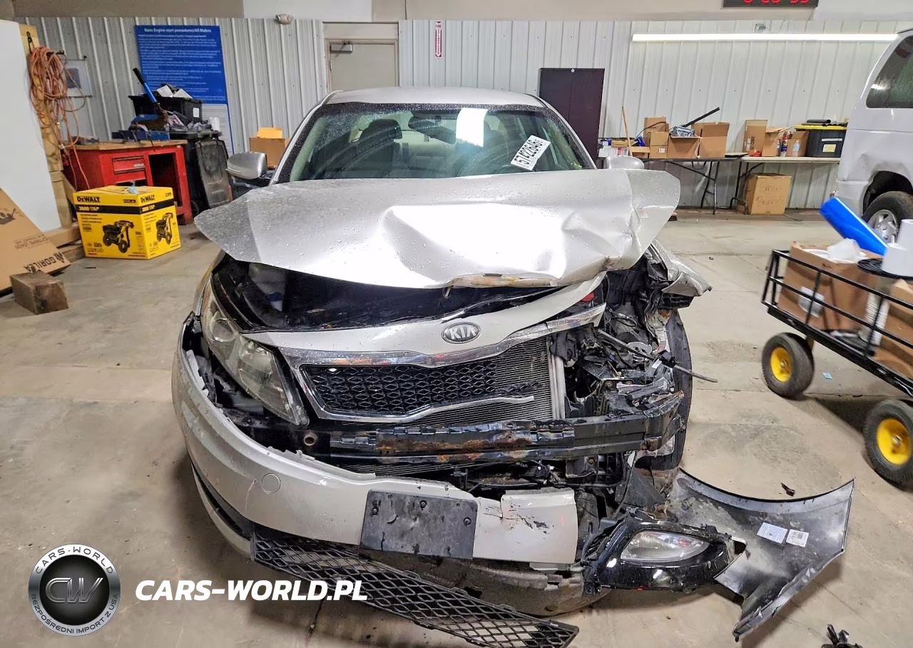 2013 Kia Optima Lx VIN:KNAGM4A7XD5374966 - 5