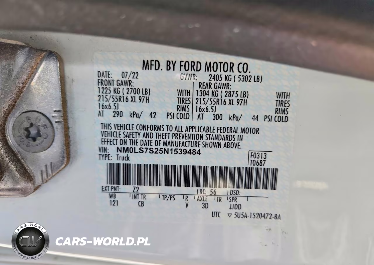 2022 Ford Transit Connect Xl VIN:NM0LS7S25N1539484 - 13