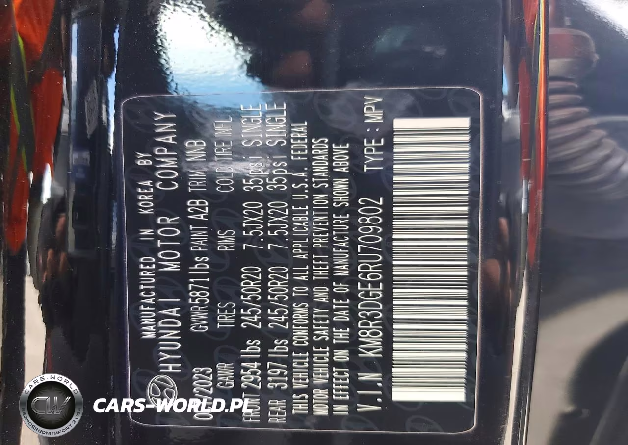 2024 Hyundai Palisade Xrt VIN:KM8R3DGE6RU709802 - 13