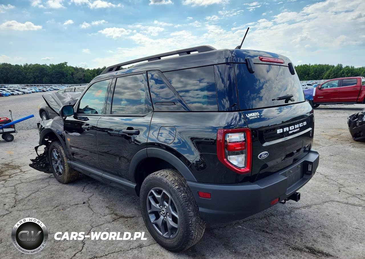2023 Ford Bronco Sport Badlands VIN:3FMCR9D94PRD77968 - 2