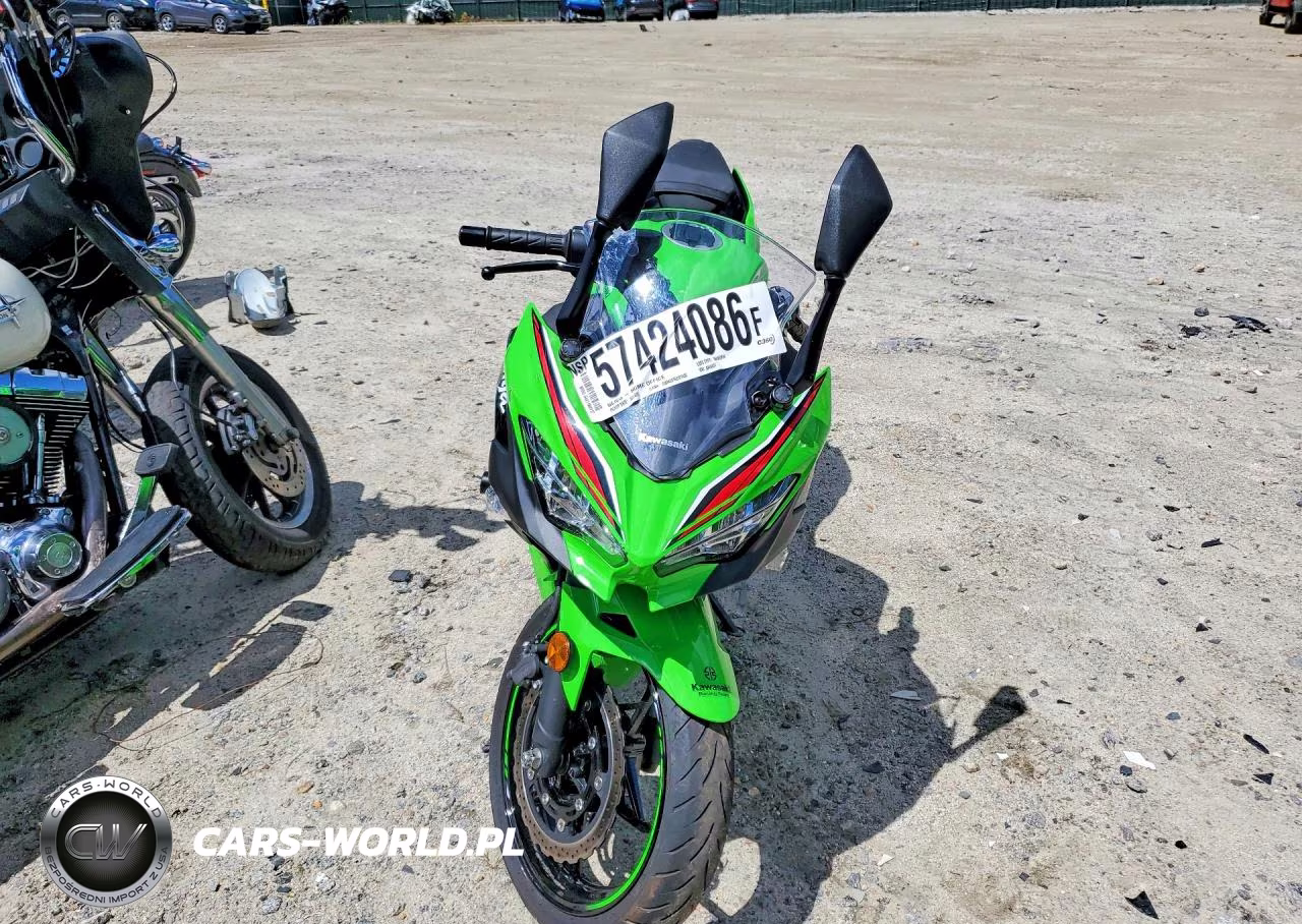 2023 Kawasaki Ex400 VIN:JKAEXKH10PDAM5451 - 2