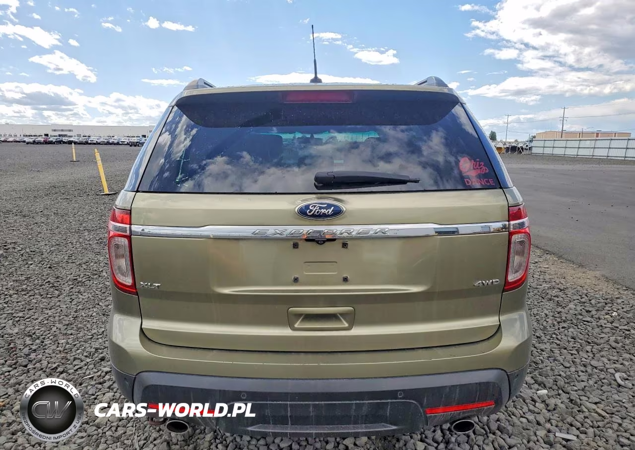 2012 Ford Explorer Xlt VIN:1FMHK8D8XCGA41514 - 6