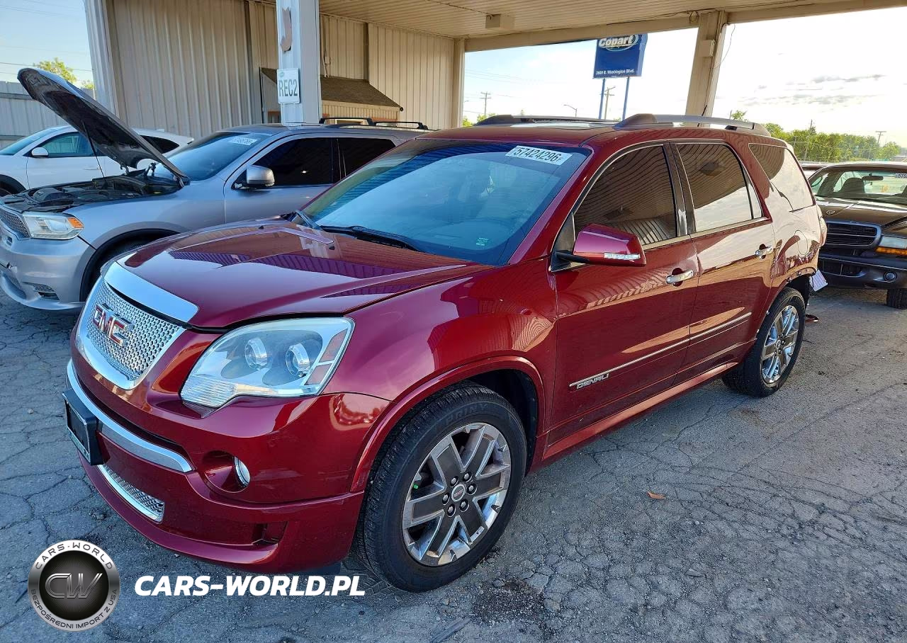 2011 GMC Acadia Denali VIN:1GKKRTEDXBJ261794 - 1