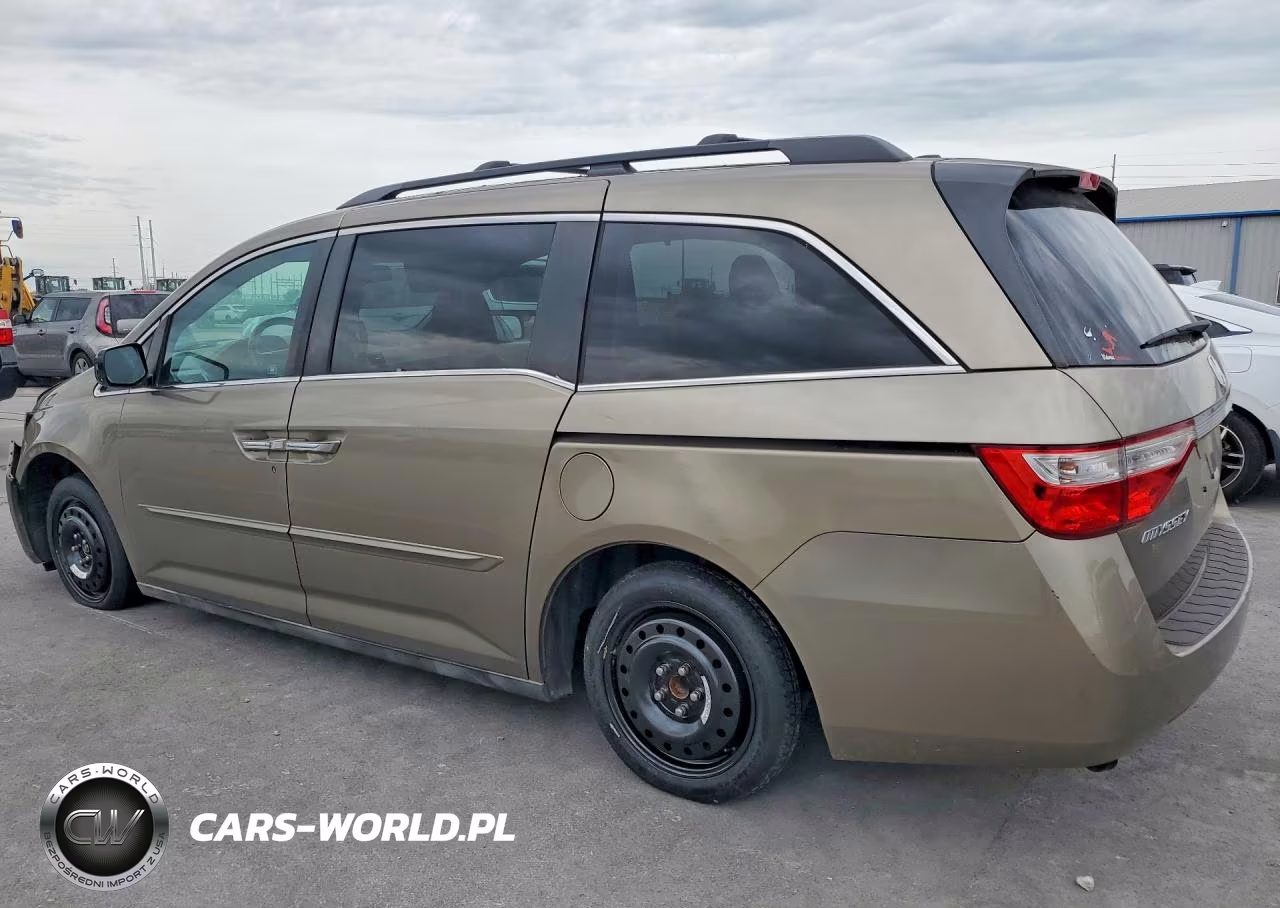 2012 Honda Odyssey Exl VIN:5FNRL5H63CB080002 - 2