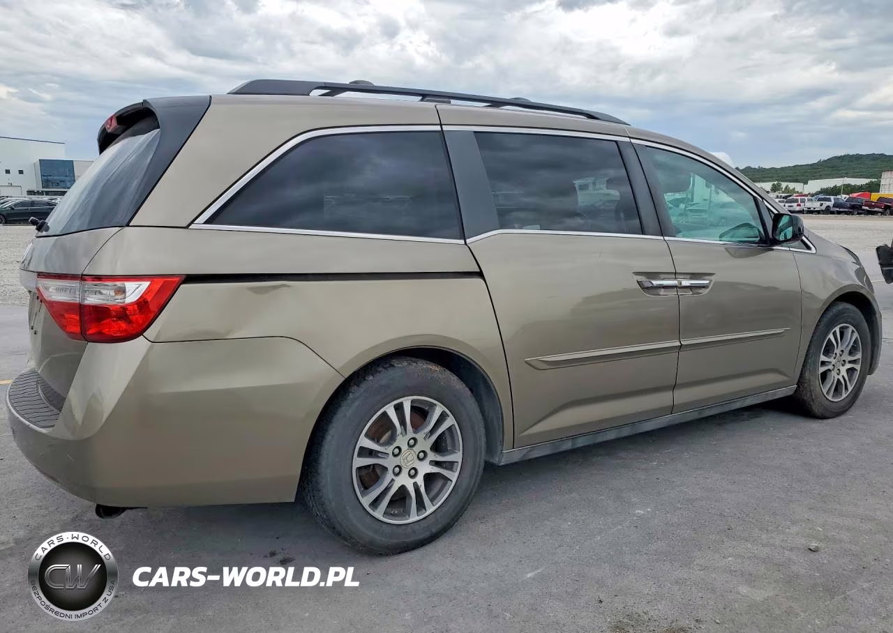 2012 Honda Odyssey Exl VIN:5FNRL5H63CB080002 - 3