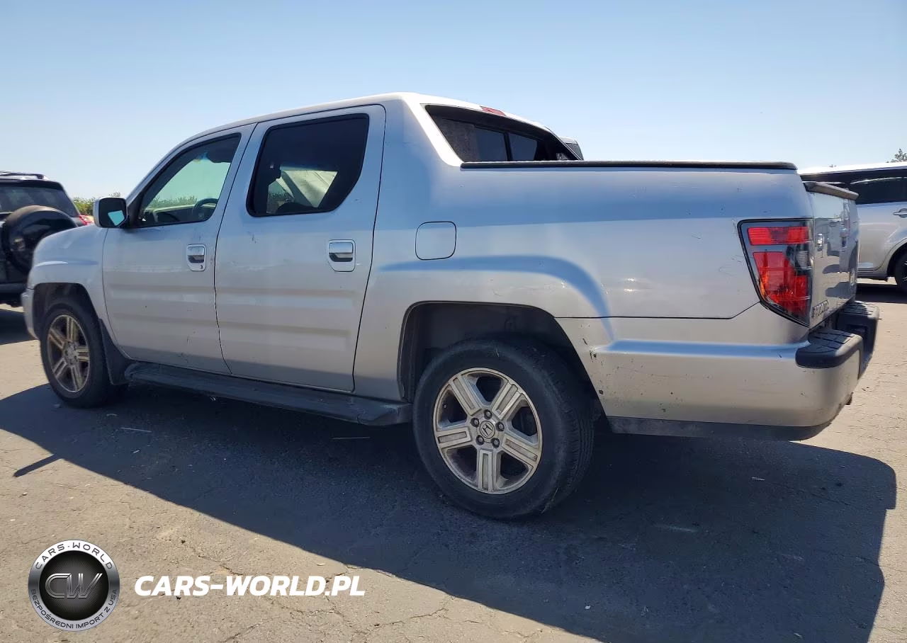 2012 Honda Ridgeline Rtl VIN:5FPYK1F56CB454563 - 2
