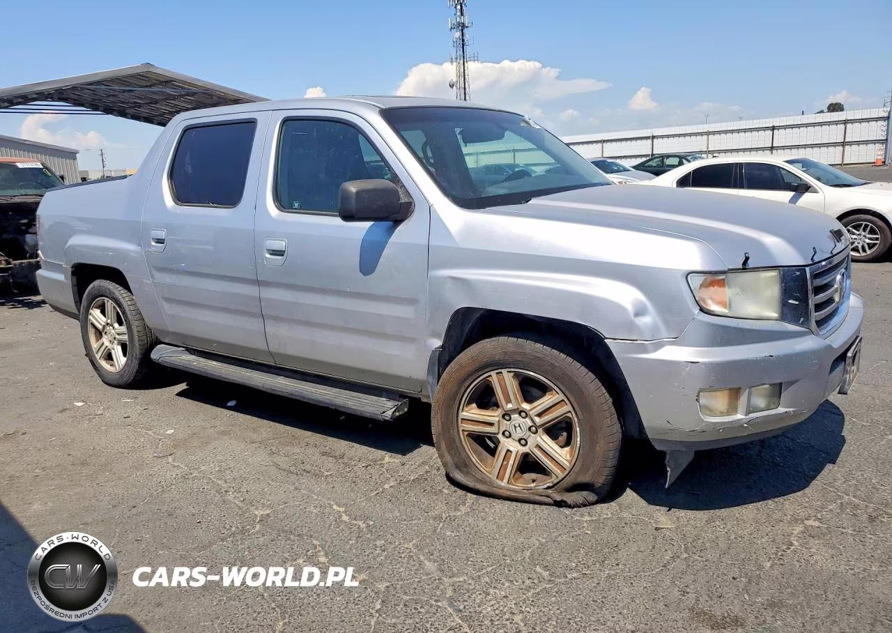 2012 Honda Ridgeline Rtl VIN:5FPYK1F56CB454563 - 4