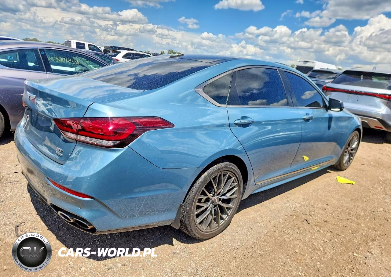 2018 Genesis G80 Sport VIN:KMHGN4JB8JU231547 - 3