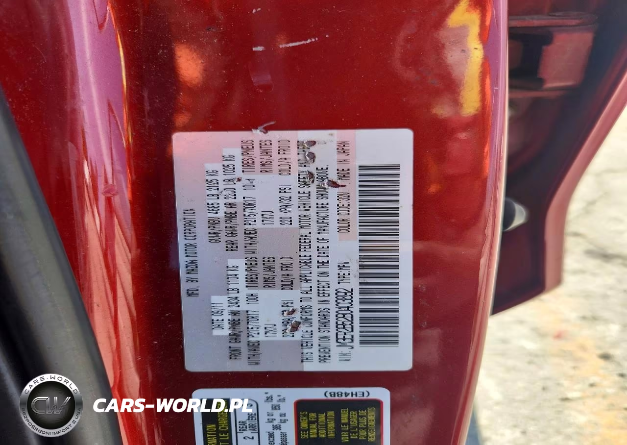 2011 Mazda Cx-7 VIN:JM3ER2B52B0403892 - 13
