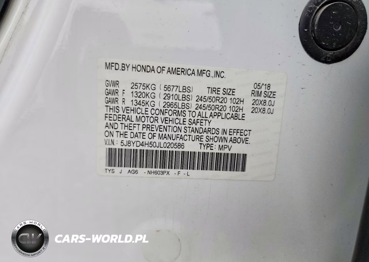 2018 Acura Mdx Technology VIN:5J8YD4H50JL020586 - 14
