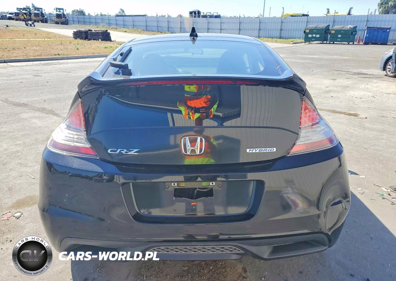 2011 Honda Cr-Z Ex VIN:JHMZF1D61BS002291 - 6