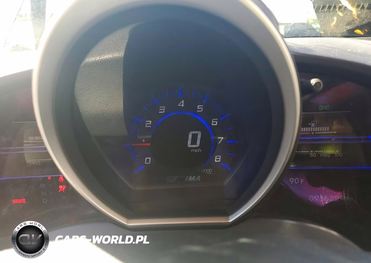 2011 Honda Cr-Z Ex VIN:JHMZF1D61BS002291 - 9