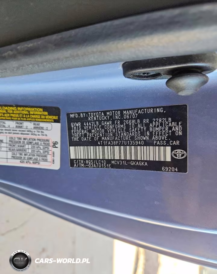 2007 Toyota Camry Solara Sle V6 VIN:4T1FA38P77U135940 - 13