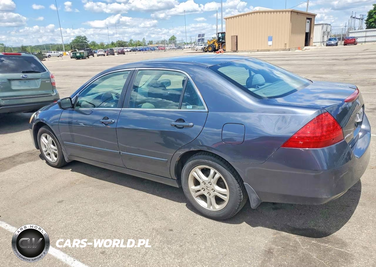 2007 Honda Accord Se VIN:1HGCM56347A021665 - 2