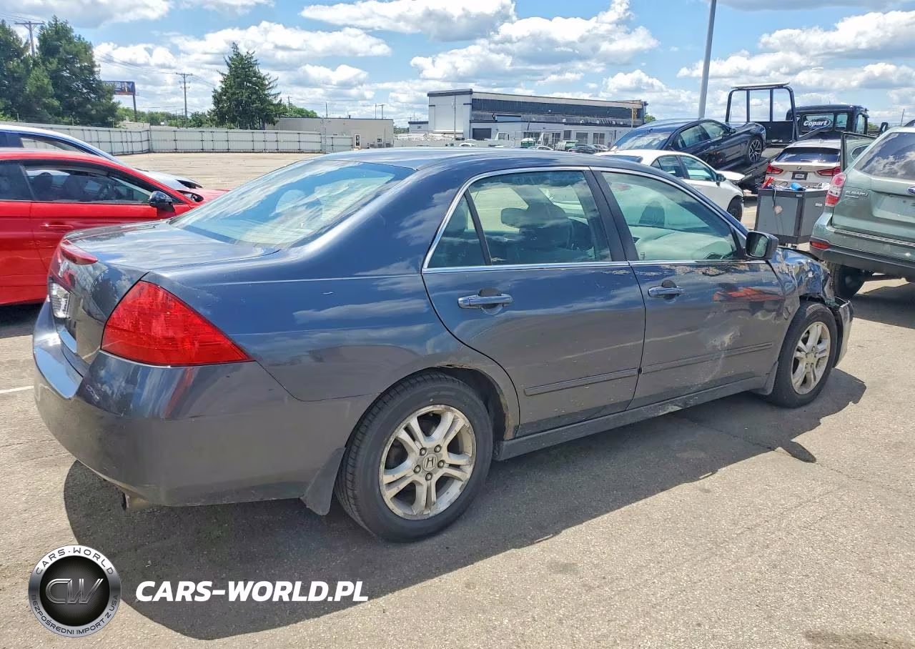 2007 Honda Accord Se VIN:1HGCM56347A021665 - 3
