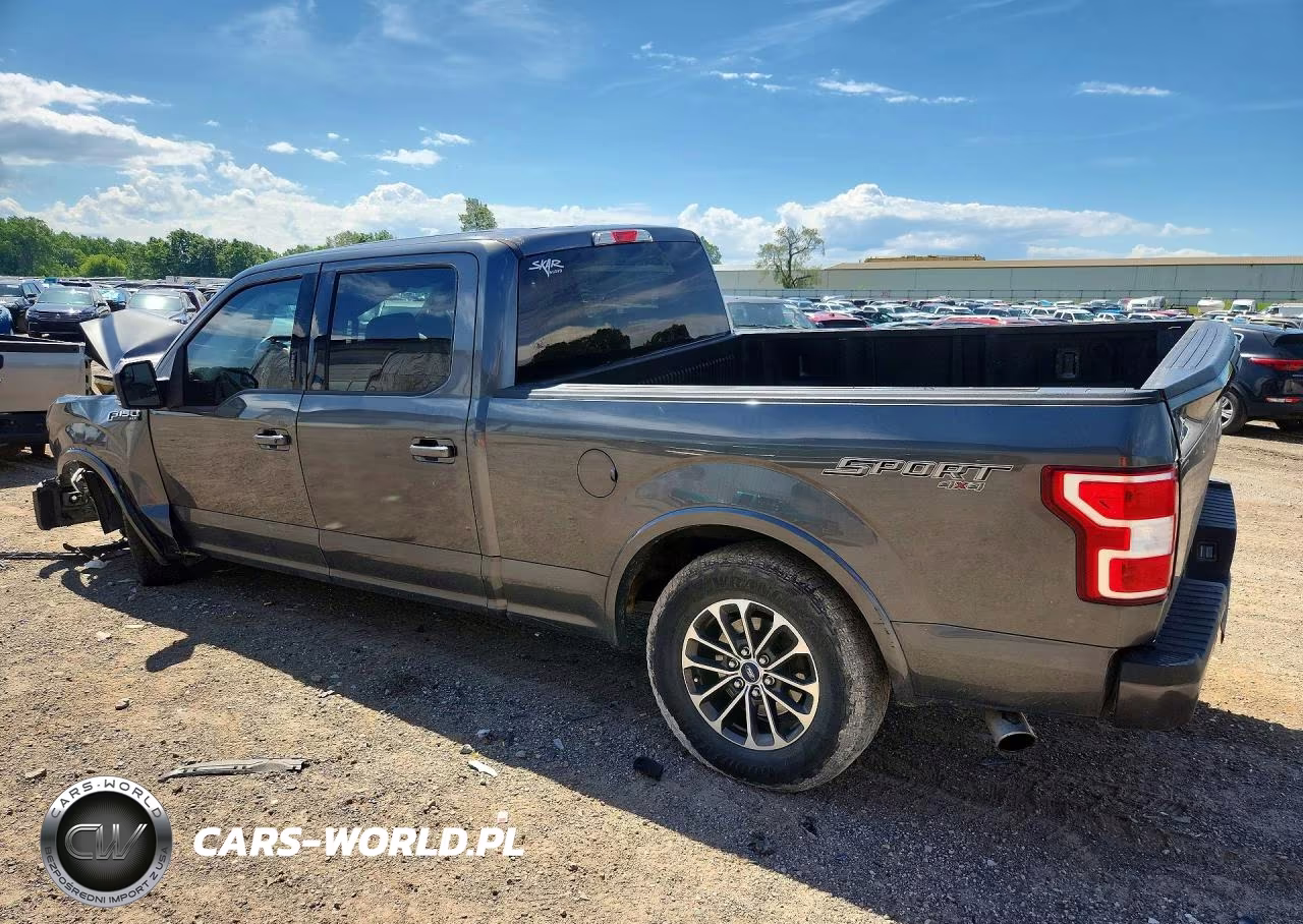 2019 Ford F150 Supercrew VIN:1FTFW1E56KFD20054 - 2