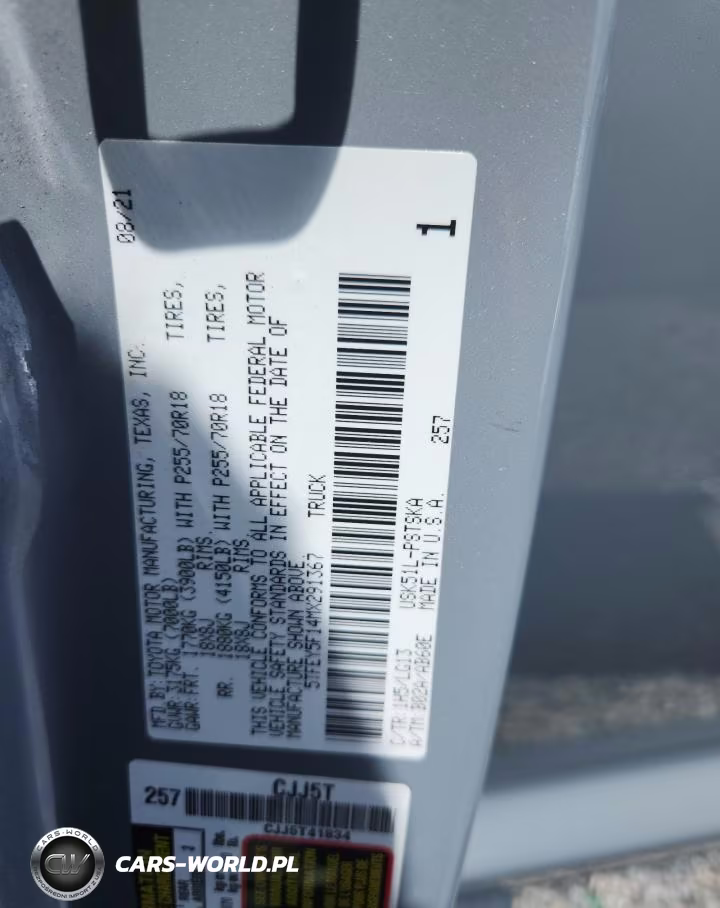 2021 Toyota Tundra Crewmax Sr5 VIN:5TFEY5F14MX291367 - 12