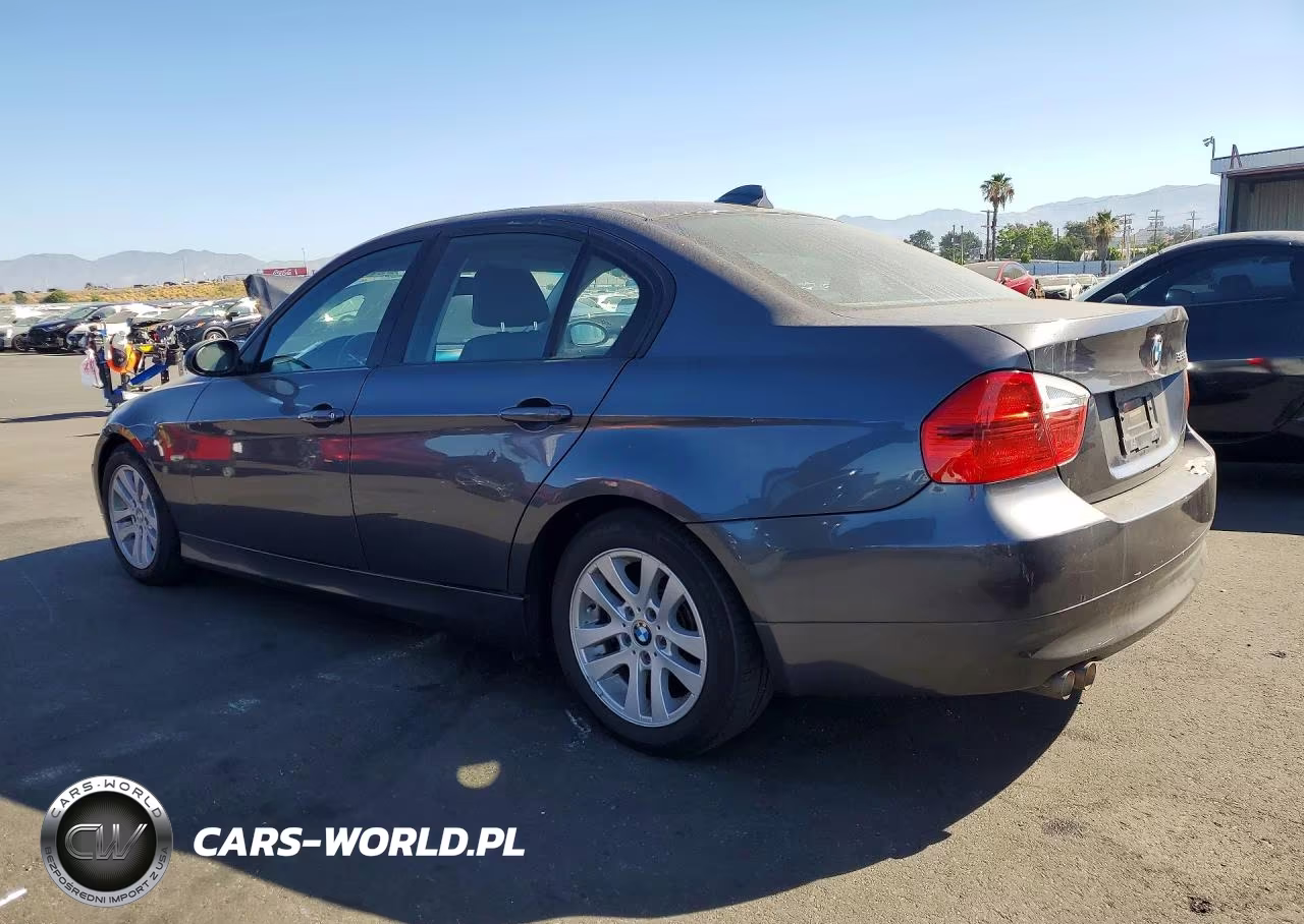 2007 BMW 328 I Sulev VIN:WBAVC535X7FZ73036 - 2
