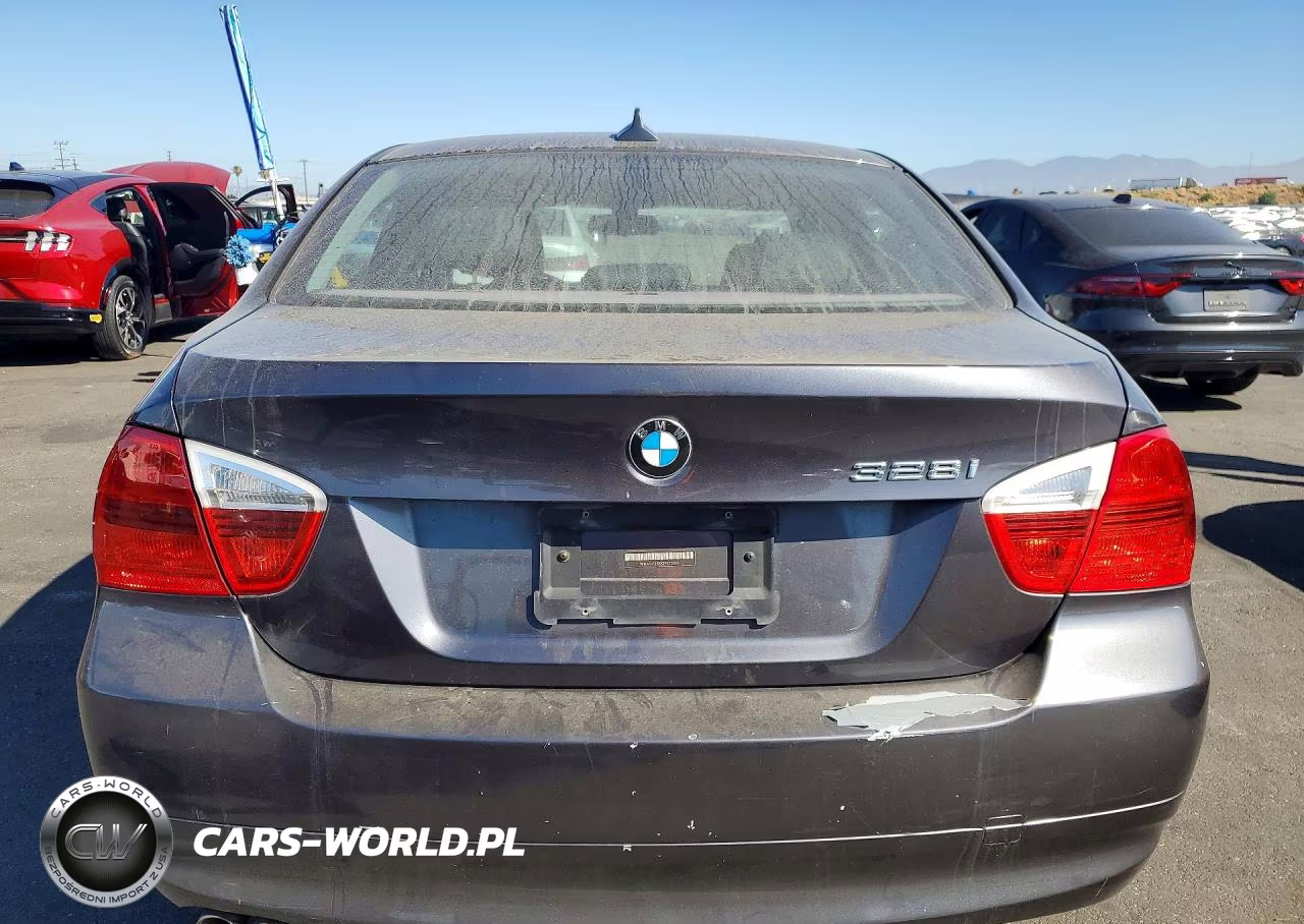 2007 BMW 328 I Sulev VIN:WBAVC535X7FZ73036 - 6