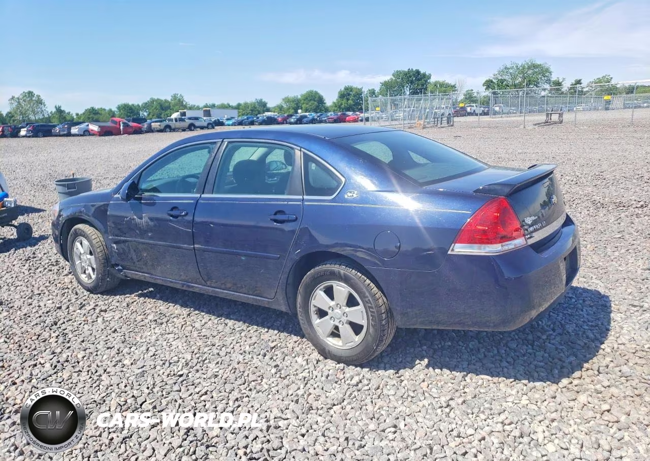 2007 Chevrolet Impala Lt VIN:2G1WT55K379184965 - 2