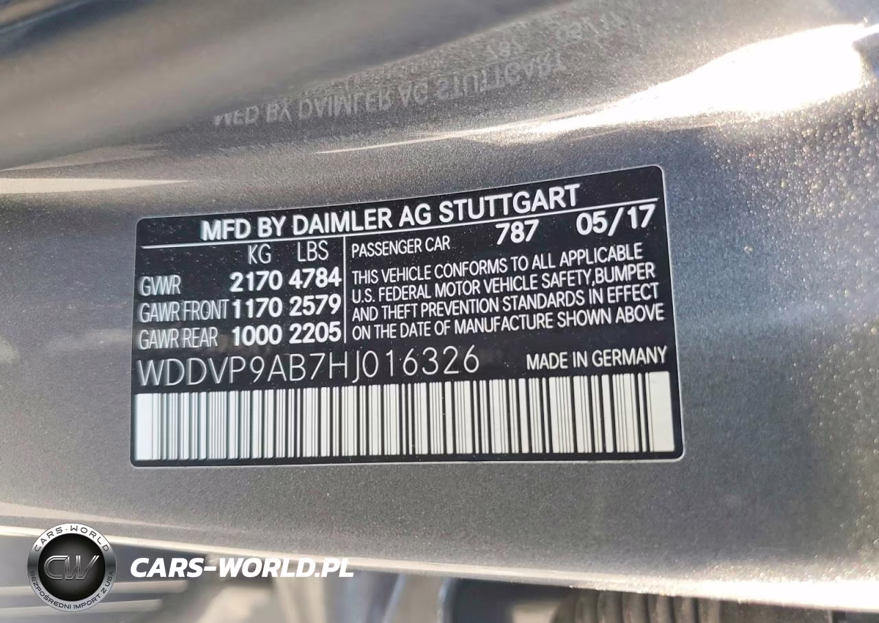 2017 Mercedes-Benz B 250E VIN:WDDVP9AB7HJ016326 - 12