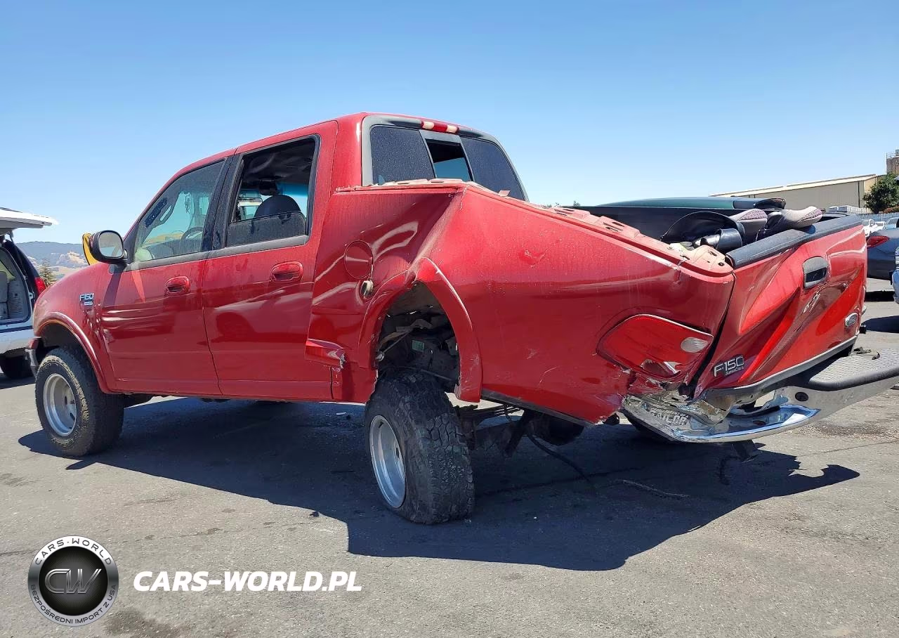 2001 Ford F150 Supercrew VIN:1FTRW08W41KE52912 - 2