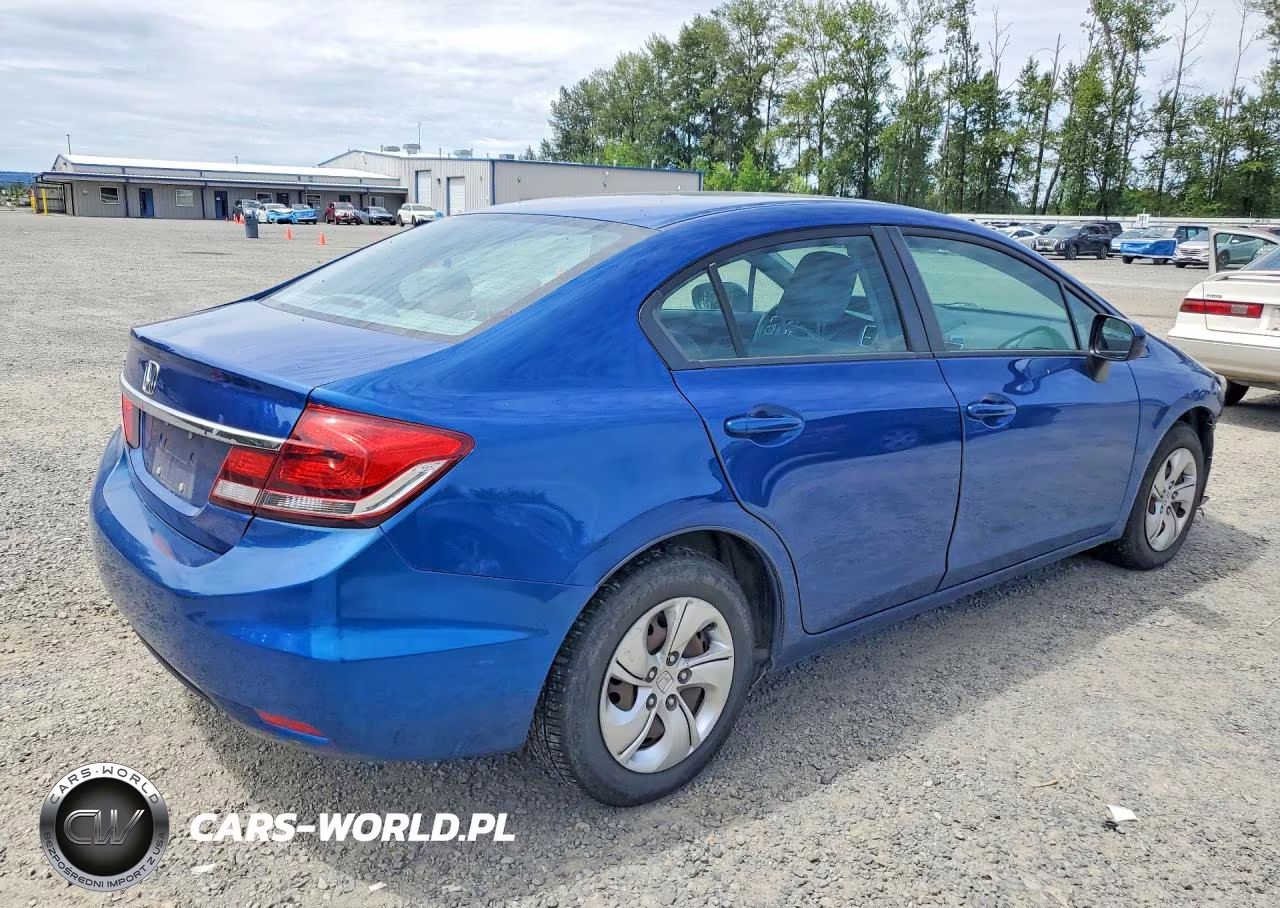 2014 Honda Civic Lx VIN:19XFB2F50EE273635 - 3