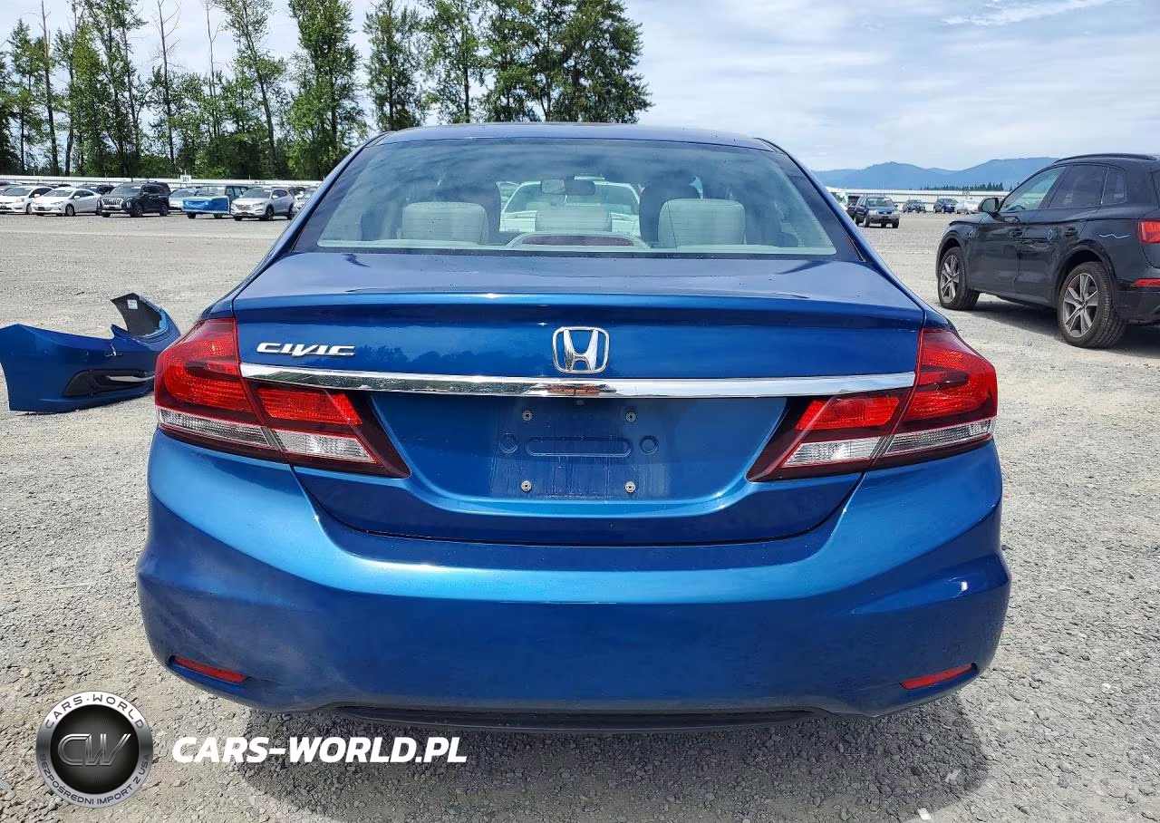 2014 Honda Civic Lx VIN:19XFB2F50EE273635 - 6