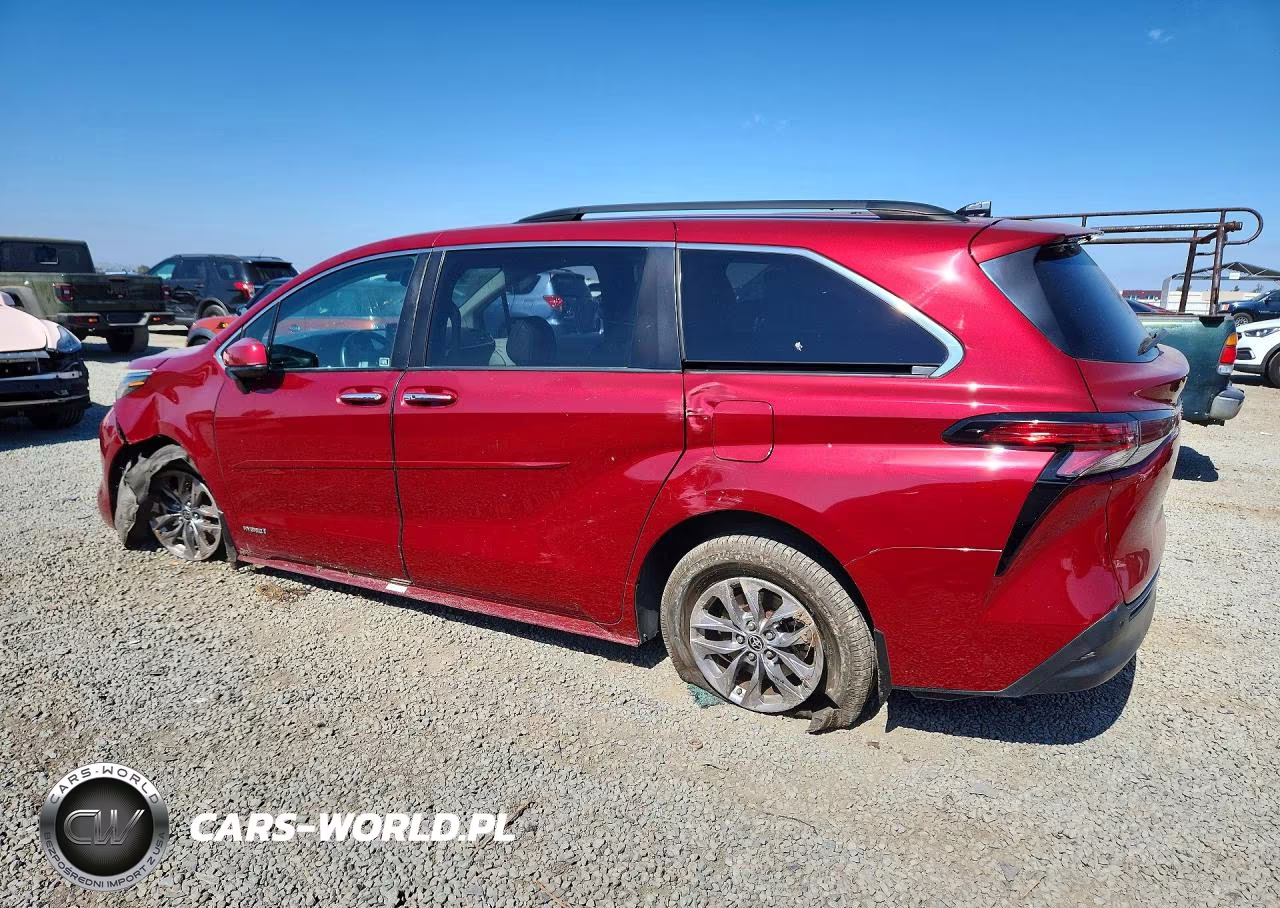 2021 Toyota Sienna Xle VIN:5TDYRKEC9MS056836 - 2
