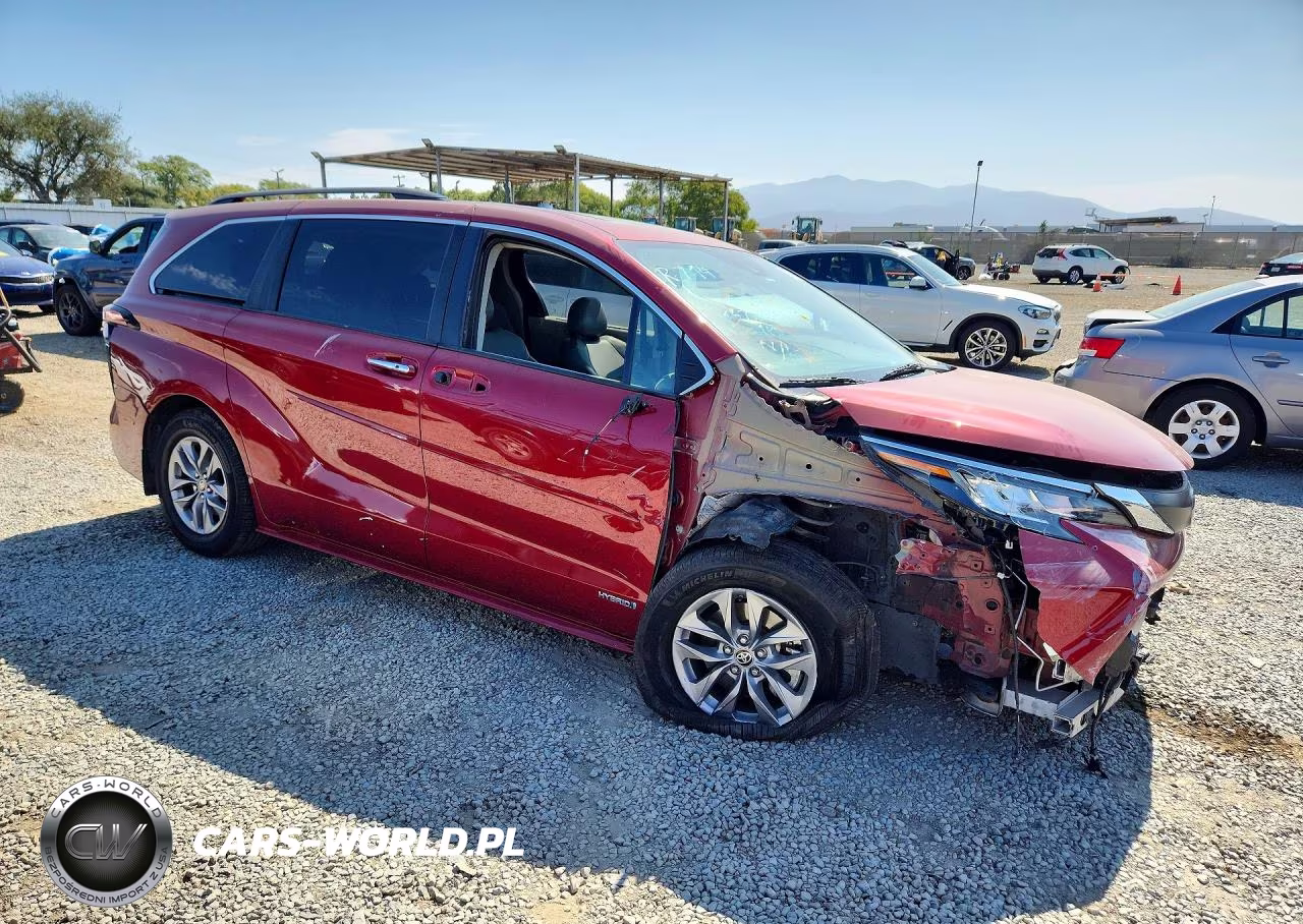 2021 Toyota Sienna Xle VIN:5TDYRKEC9MS056836 - 4