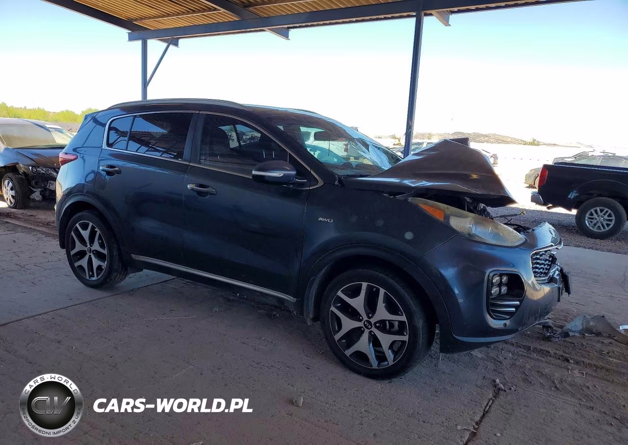 2017 Kia Sportage Sx VIN:KNDPRCA63H7206506 - 4