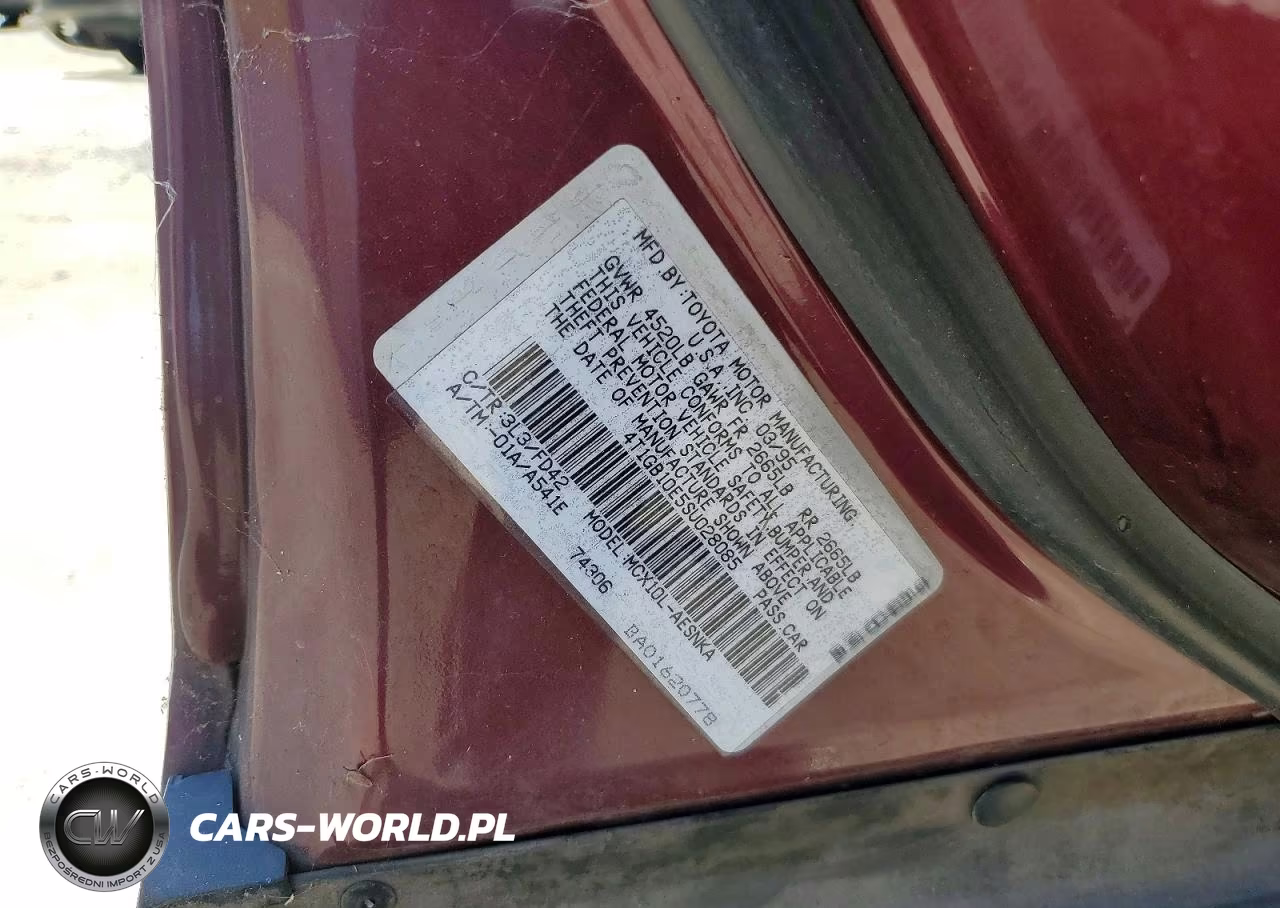 1995 Toyota Avalon Xl VIN:4T1GB10E5SU028085 - 12