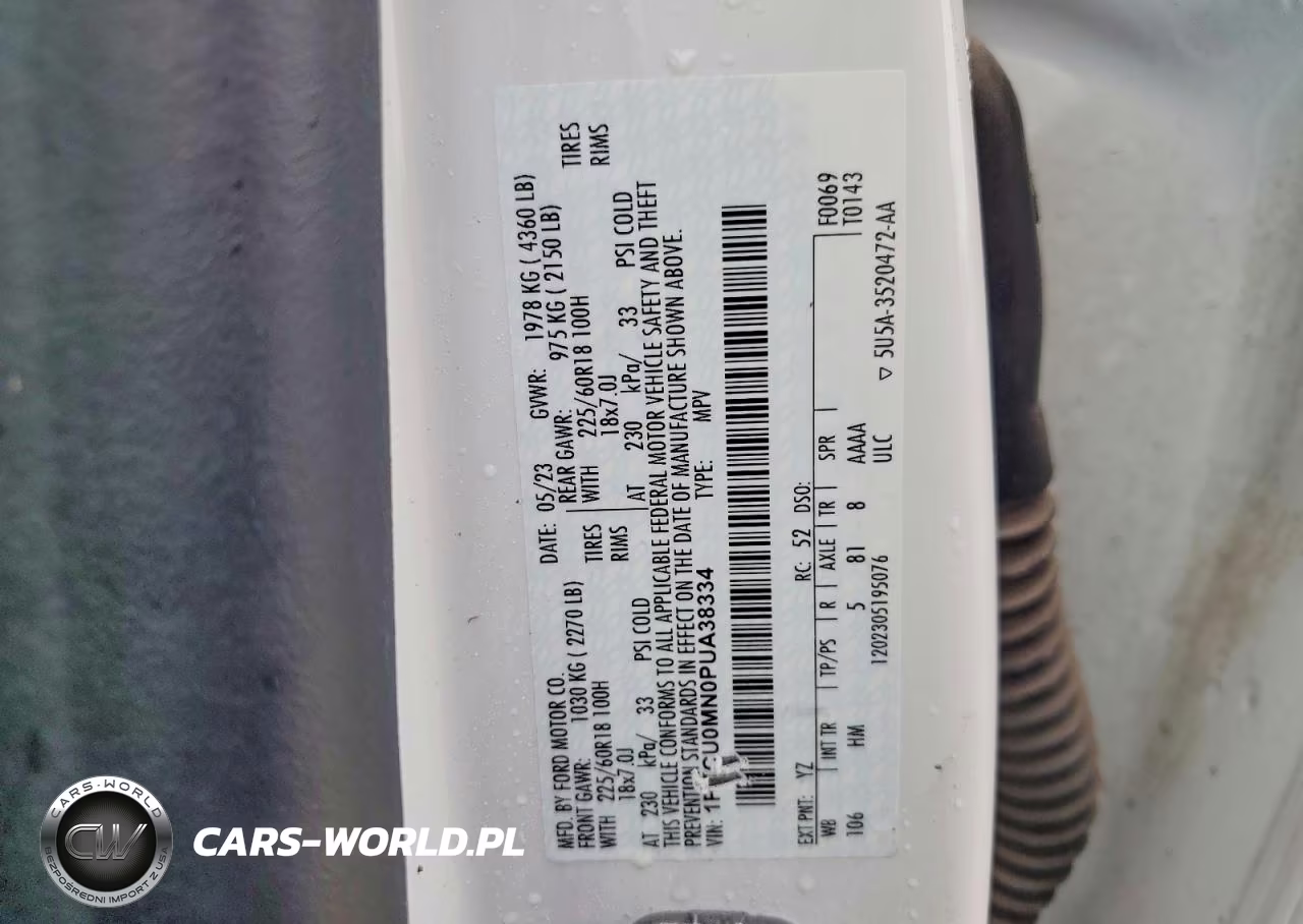 2023 Ford Escape St Line VIN:1FMCU0MN0PUA38334 - 13