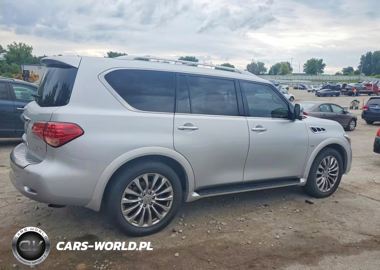 2017 Infiniti Qx80 Base VIN:JN8AZ2NE2H9153923 - 3