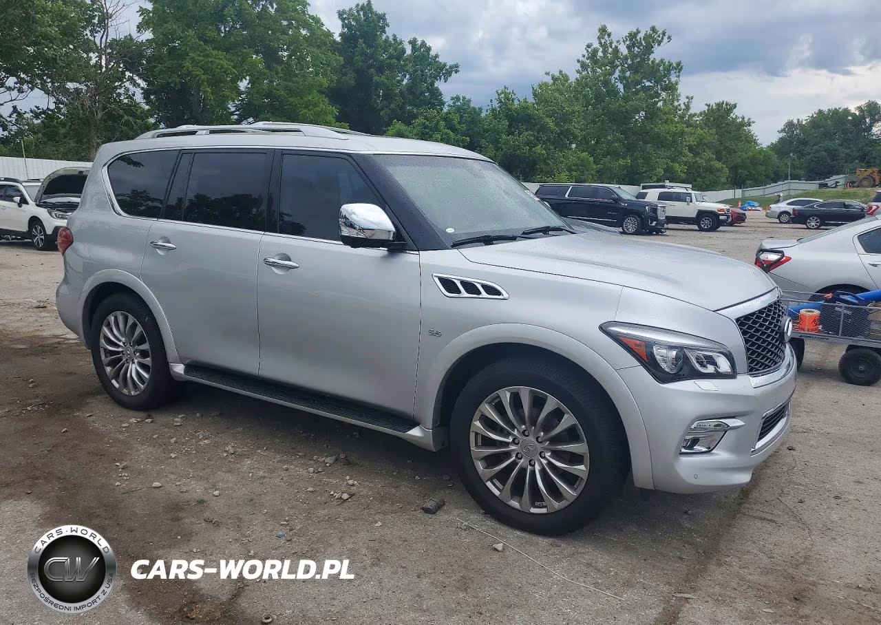 2017 Infiniti Qx80 Base VIN:JN8AZ2NE2H9153923 - 4