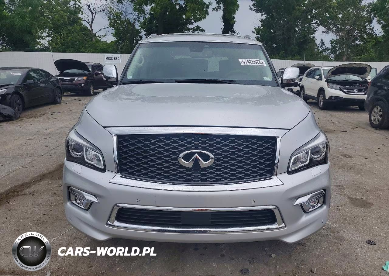 2017 Infiniti Qx80 Base VIN:JN8AZ2NE2H9153923 - 5