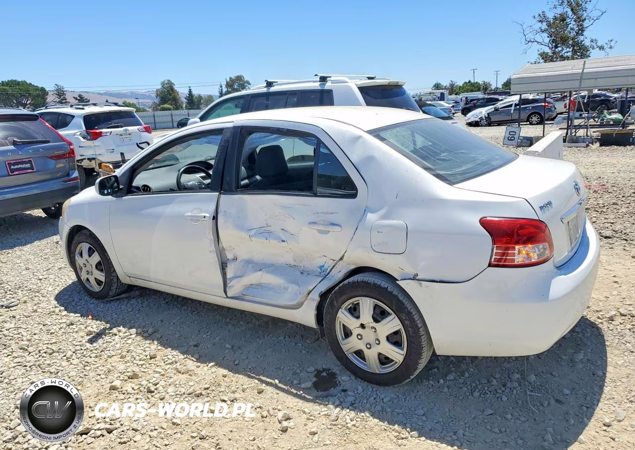 2009 Toyota Yaris Base VIN:JTDBT903694044752 - 2