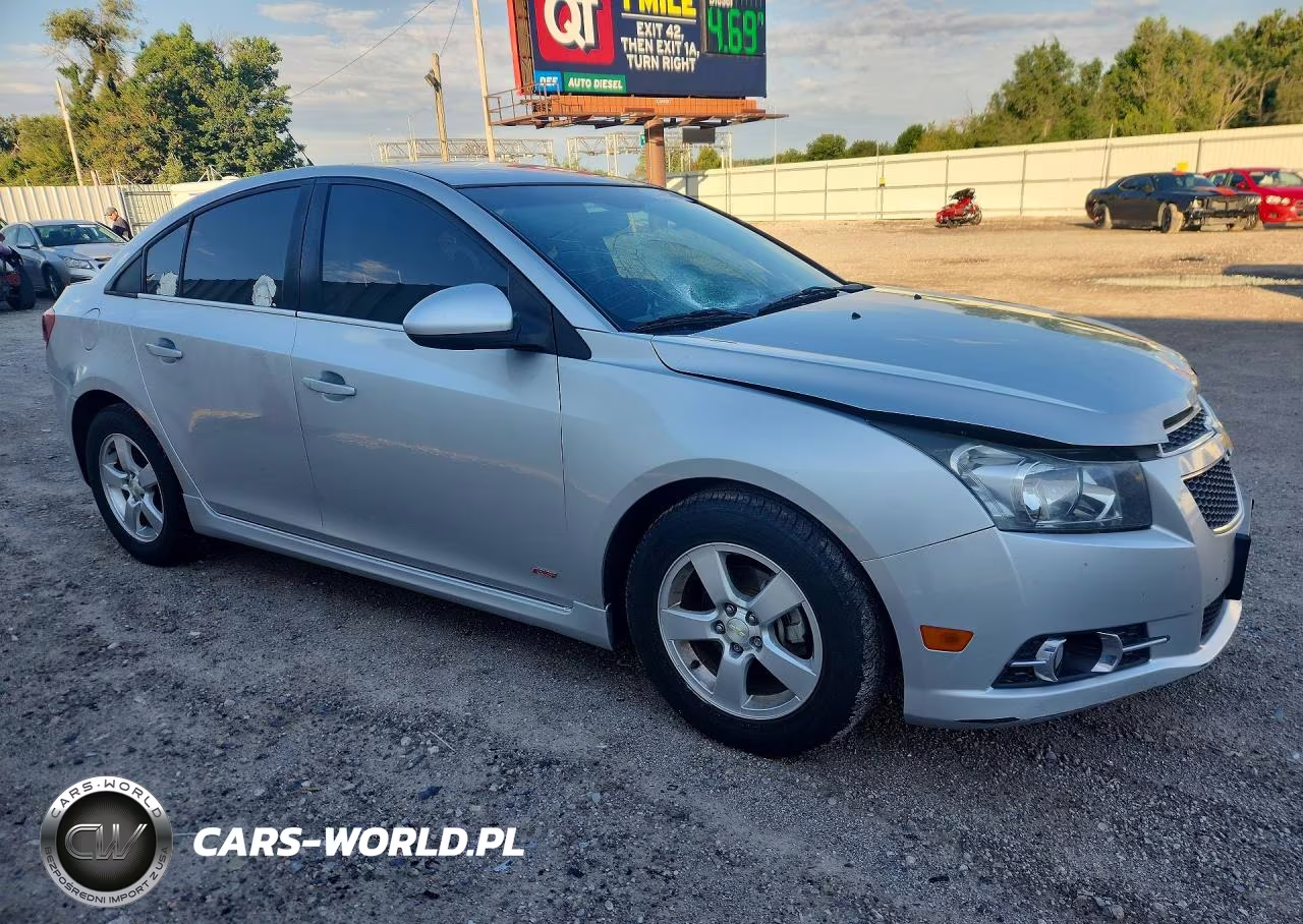 2014 Chevrolet Cruze Lt VIN:1G1PC5SB3E7448953 - 4