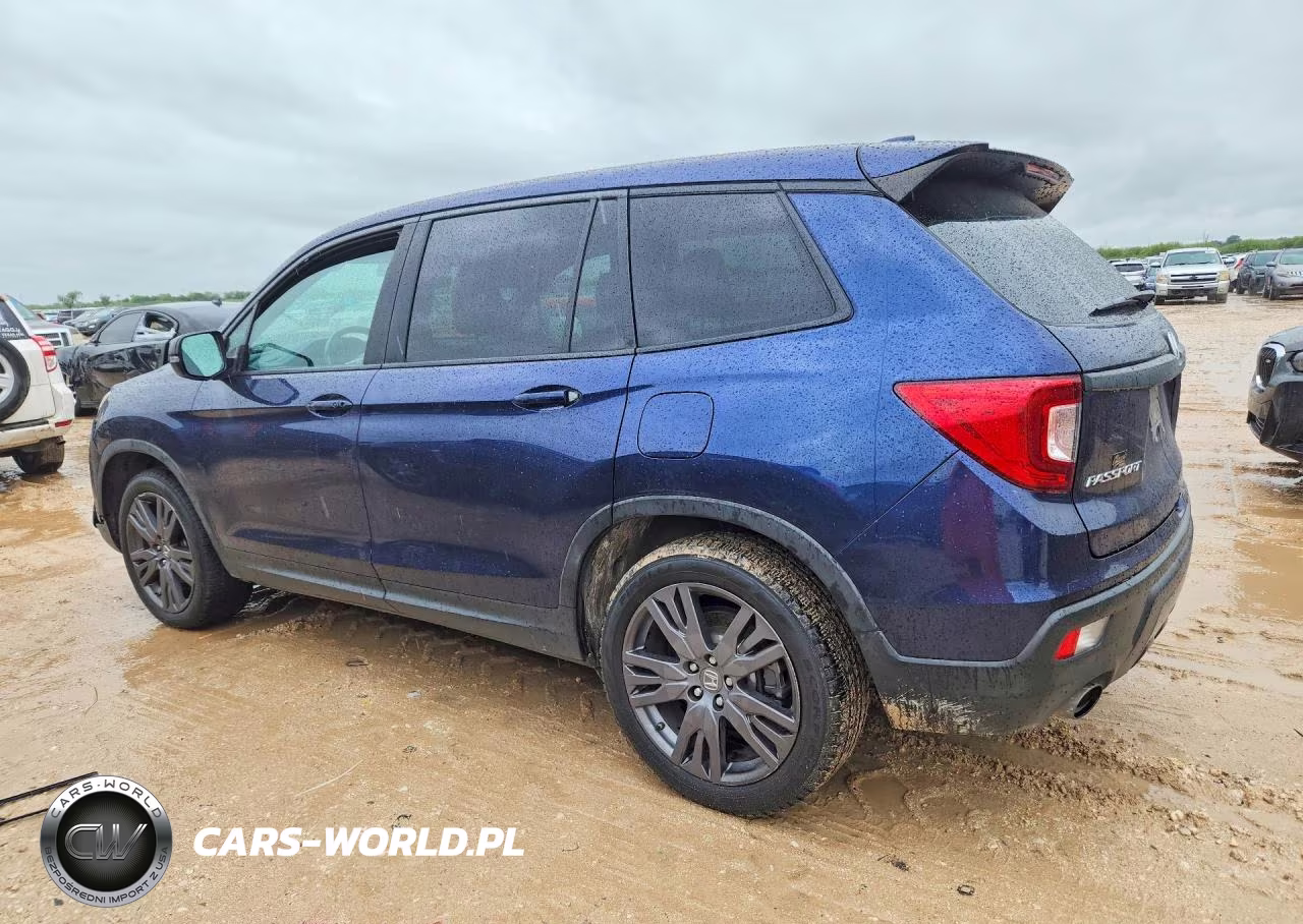 2020 Honda Passport Exl VIN:5FNYF7H59LB004631 - 2