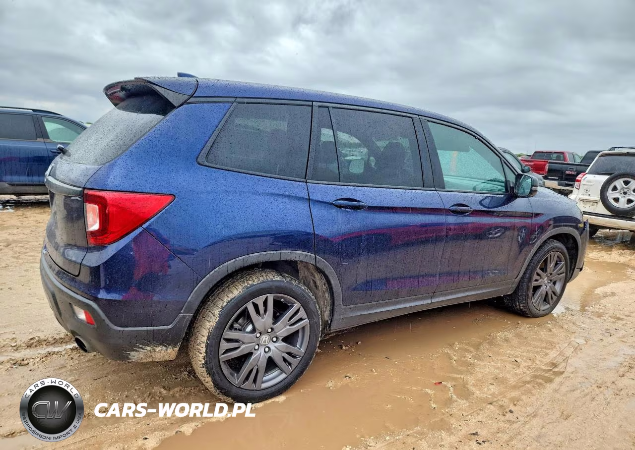 2020 Honda Passport Exl VIN:5FNYF7H59LB004631 - 3